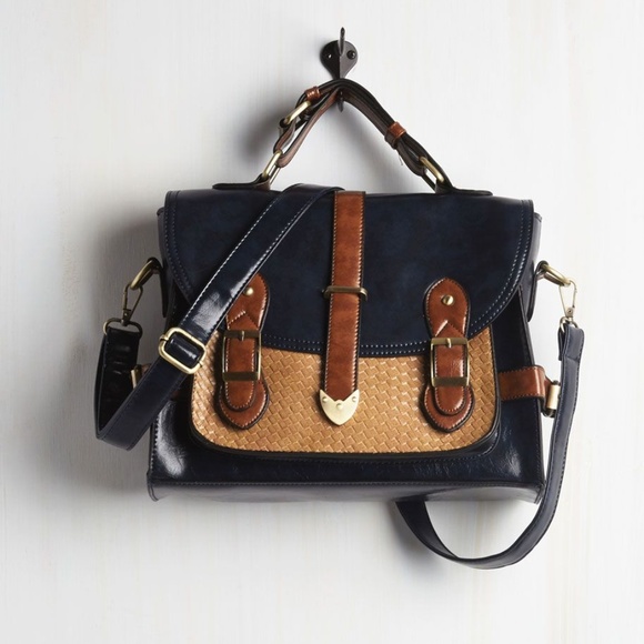 Modcloth Handbags - Mod Cloth Authentically Academic Satchel